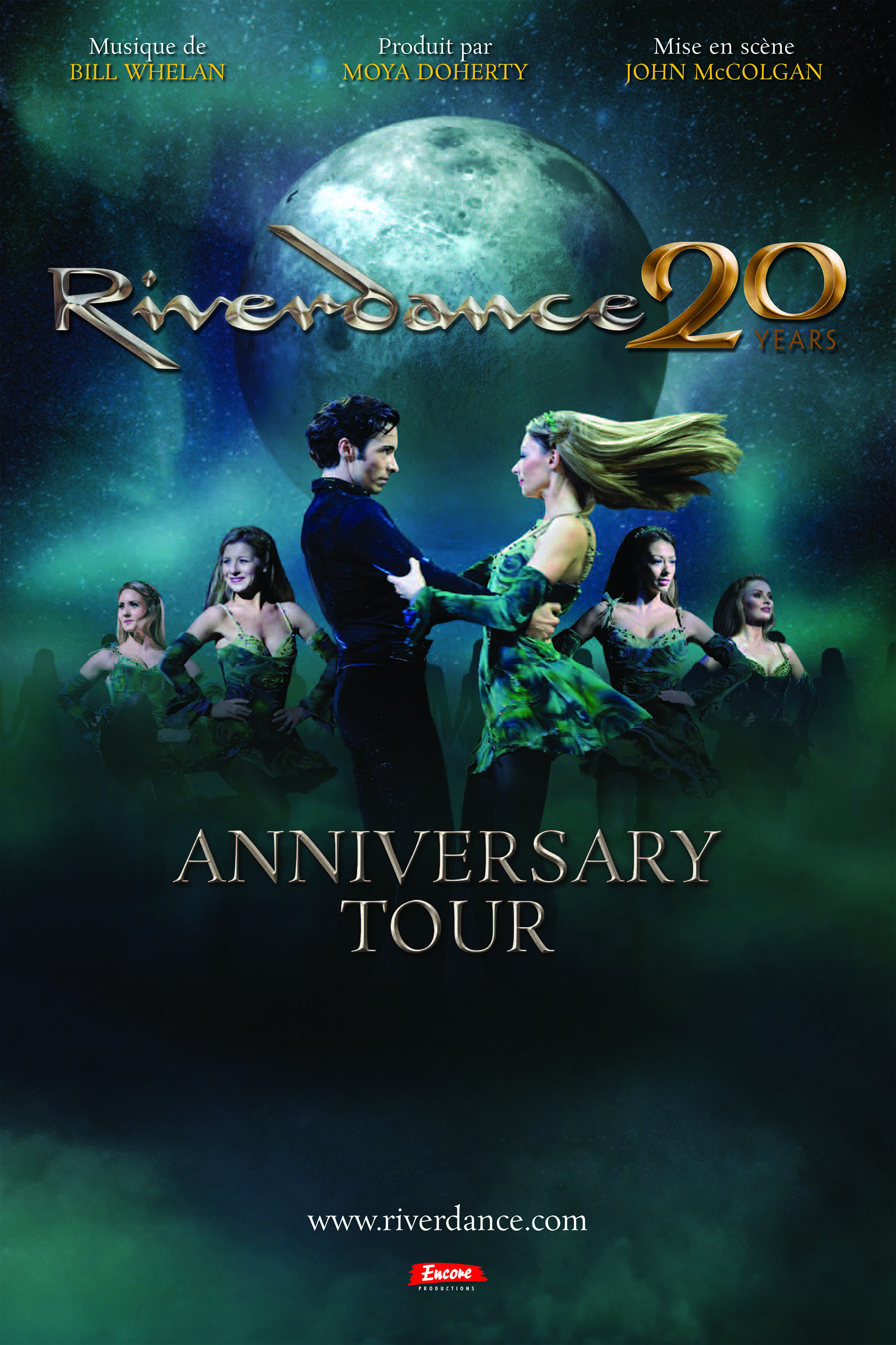 Riverdance 20th anniversary tour, danse irlandaise en tournée à Lyon