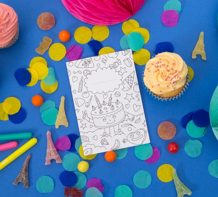 8 cartes d'invitation festives à faire soi-même pour un anniversaire  d'enfant - Citizenkid