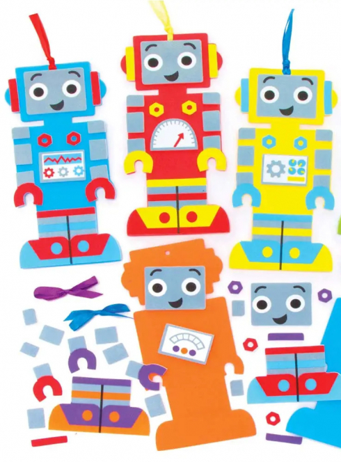 Anniversaire Robot, Jeux Imprimable Anniversaire, Coloriage à Imprimer,  Téléchargement Numérique, Activité Enfant, Jeux Enfant 4 Ans, Robot 