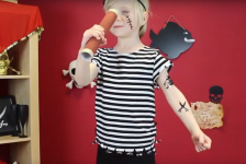 Carnaval : des tutos pour des déguisements enfants faits main - Le pirate