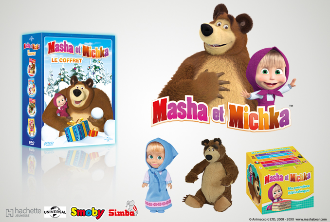 Masha et Michka - Le coffret - Jeunesse - famille - Films DVD
